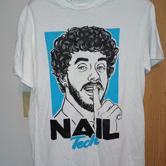 NEW Jack Harlow Men's Nail Tech Song Character Rapper Adult Music T-Shirt Tee - Picture 6 of 12